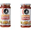 Chings Secret Chings Schezwan Chutney 250 g (confezione da 2) - Chutney spalmabile - Senza conservanti aggiunti - Salsa piccante con antipasti, rende il vostro cibo allettante e delizioso.