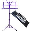 Keepdrum MUS2 FL - Leggio viola lilla + custodia