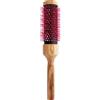 Tek Spazzola Termica in Ceramica Ø 36 mm | Capelli Lunghi, Manico in Legno Naturale