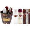 Cuba Royal - Set regalo di profumo da uomo, 4 pezzi, in secchio in legno | EDT 100 ml, EDT 35 ml, spray corpo 200 ml, dopobarba 100 ml, in secchio in legno