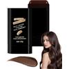 MOPZIJA Stick colorato per capelli e pettine 2 in 1,stick capelli,tintura per capelli a pettine conveniente,stick per ritocchi,impermeabile e resistente al sudore per un tocco rapido,Nero-marrone