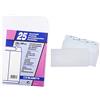 Blasetti - 537A - CF25 BUSTE STRIP SELF 23X33CM & CF25 BUSTE STRIP S/FIN11X23CM Bianco busta