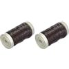 Glorex filo di legatura ricotto 0,35 mm, 100 m, filo, grigio, 9.19 x 8.69 x 3.5 cm (Confezione da 2)