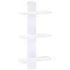 vidaXL Scaffale da parete Bianco 30 x 13,5 x 64,5 cm