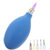 IWOWHERO Mirette Metallo Blu Ceramica per Applicatore Plastico in Professionale Flacone Dettagliate Argilla Decorazioni Smalto