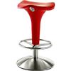 REXITE Zanzibar Sgabello girevole basso, versione completa - cm. 02 Rosso