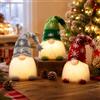 Yanghad Set 3 Gnomi Natalizi LED, Decorazioni Natalizie Luminose per Interni | gnomo natale con luce LED calda, perfetti come decorazioni per tavolo, camino, soggiorno e casa durante il Natale