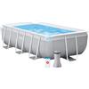 INTEX Piscina Prisma Metal Frame 300x175x80 Pompa Filtro e Scaletta