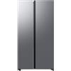 Samsung Frigorifero Side by Side Air Space AI RS70F65QDT/EF, All-Around Cooling, Wifi con AI Energy Mode, Total No Frost, SpaceMax, 654 L, LxAxP: 91,2 x 178,4 x 72,6 cm, Metal Inox
