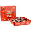 Loacker, Best of Moments 100 Years, Mix di Bontà a Base di Wafer al Cioccolato in Formato Mini, Idea Regalo, Party Box con Vassoio, Confezione Regalo con 44 Cioccolatini Monoporzione