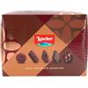 Loacker, Dark Chocolate Selection, Selezione di 18 Delizie Assortite di Wafer e Cioccolato Fondente con Crema alla Nocciola, Idea Regalo, Confezione da 173,5 g