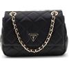 GUESS borsa a tracolla Juliet Mini Flap Bag Black nero