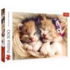 Trefl: Puzzle 500 pezzi - Gattini che dormono con fiori