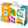 Trefl: Animali della fattoria - puzzle per bebè da 3, 4, 5 e 6 pezzi