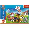 Trefl: Paw Patrol, Cuccioli nella Baia della Avventura - puzzle da 60 pezzi