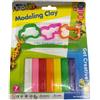 KidArt Kid Art: Set di plastilina per modellare, con formine - 7 colori
