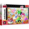 Trefl: Minnie Mouse, Minnie al salone di bellezza - puzzle da 100 pezzi