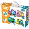 Trefl: Puzzle baby sagomato, mezzi da lavoro