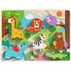 Tooky Toy: Puzzle in legno con forme facili da afferrare - Animali