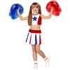 Widmann Costume ragazza cheerleader - taglia 158 cm