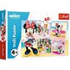 Trefl: Puzzle fotografico di Minnie Mouse - 60 pezzi