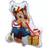 Paw Patrol: Palloncino in alluminio Chase con regalo - 49 x 60 cm