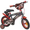 Toimsa Vulcano bicicletta per bambini 12", rosso e nero
