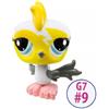 Littlest PetShop Littlest Pet Shop: figurina n. 9 - uccellino giallo