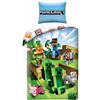 Minecraft: set lenzuola 2 pezzi - 140 x 200 cm