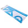 Victoria Cool by Victoria: Set di righelli, in plastica - 4 pezzi