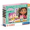 Clementoni: Cubi storia di Gabby's Dollhouse - set da 12 pezzi