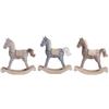 Decorazione cavallino, legno - 21 x 5 cm - vari colori