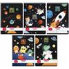 Herlitz Space Adventures: quaderno A5 a righe, 1ª classe, 14-32 - vari opzioni