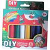 Set di colori per vetro per creare decorazioni di Natale