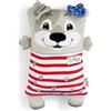 Nici Cosidoos: Peluche e cuscino due in uno reversibile - 20 x 30 cm, cane