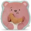 Nici MyMochi: Orsetto cuscino con croissant - 35 x 33 cm