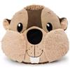 Nici Green: Cuscino castoro Harry Woodsnacker - 32 x 27 cm