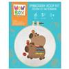 Wow Box: Kit di ricamo di capibara felice