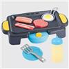 Playgo: Set da tavolo grill con effetto sonoro sfrigolante