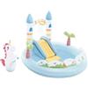 Intex Castello unicorno, piscina gonfiabile e area giochi d'acqua