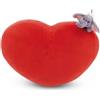 Nici: Cuscino a forma di cuore con elefante di peluche - 42 cm