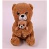 Orsetto di peluche con cucciolo - 20 cm