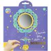 Grafix: set decorativo con specchio Moxy - viola