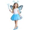 Set di gioco costume farfalla blu