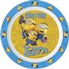 Piatti piani di plastica Gru-Minions - adatti al microonde