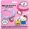 Kit per braccialetti elastici Hello Kitty con charm
