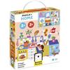 Banana Panda: Puzzle con carte illustrate - La mia casa, 24 pezzi