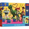 Trefl: Toy Story - Giochi e amici puzzle Maxi - 24 pezzi