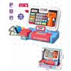 Cassa giocattolo con display e suoni - blu
