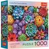 Trefl: Puzzle da 1000 pezzi con piante grasse variopinte